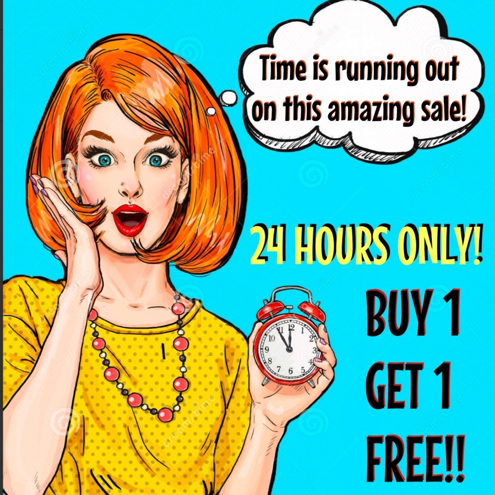 24 HOUR BOGO SALE!!!
